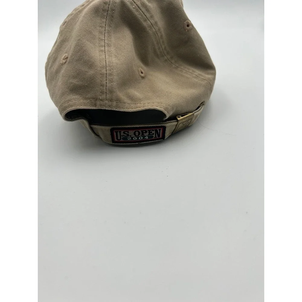 AHEAD 2004 104th US Open Shinnecock‎ Hills Golf Hat Tan Adjustable Strapback Cap